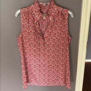 J Crew Floral Top